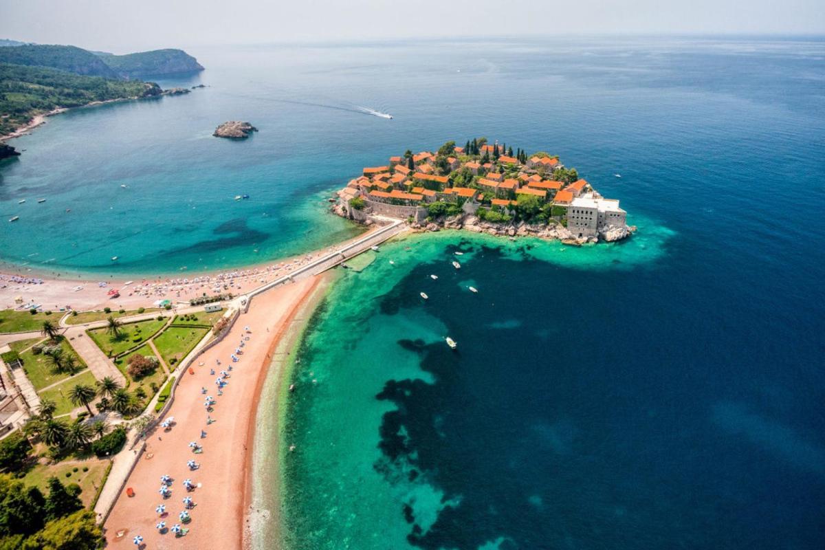 Bmv Room For 2-3 With Greenery View Sveti Stefan Exterior foto